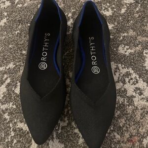 Rothy's Black The Point II Women's Flats